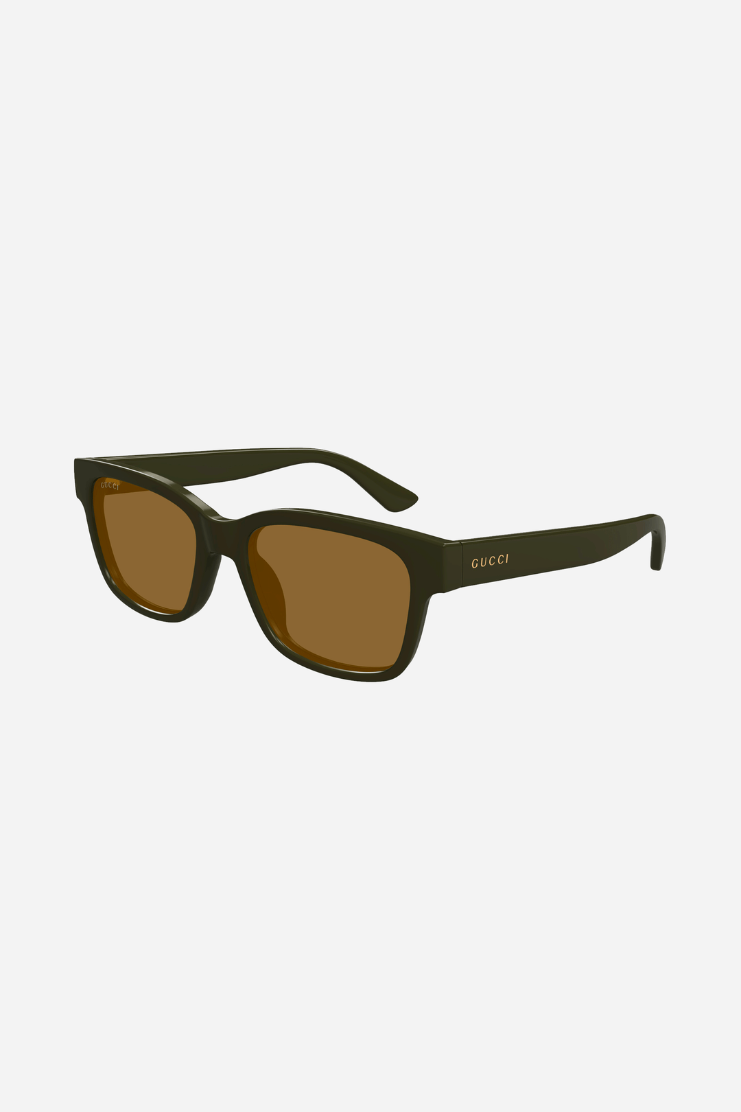Gafas de sol clásicas de Gucci en color verde