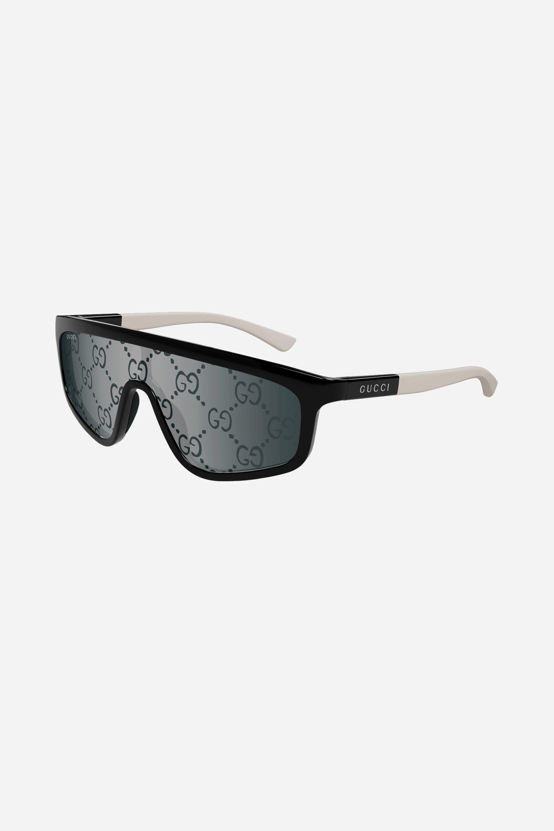 Gafas de sol unisex Gucci de acetato negro y gris