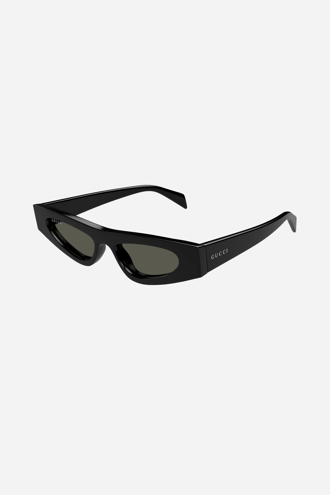 Gafas de sol negras Gucci con forma de ojo de gato