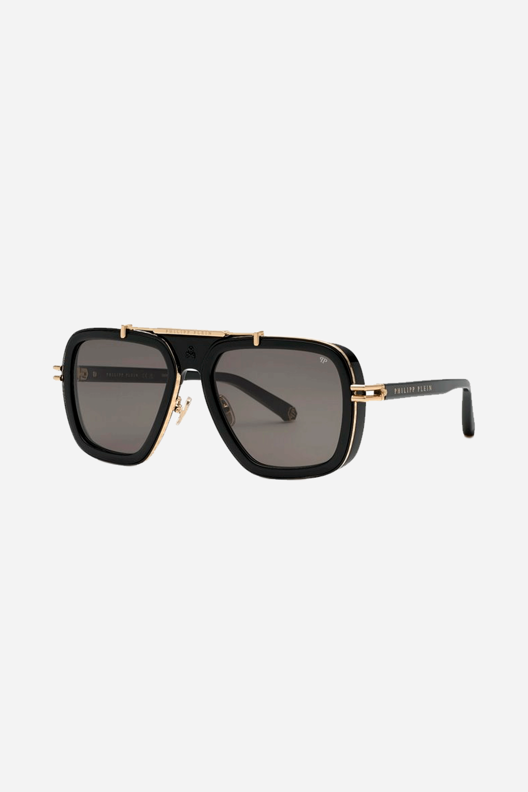 Philipp Plein pilot combined black sunglasses