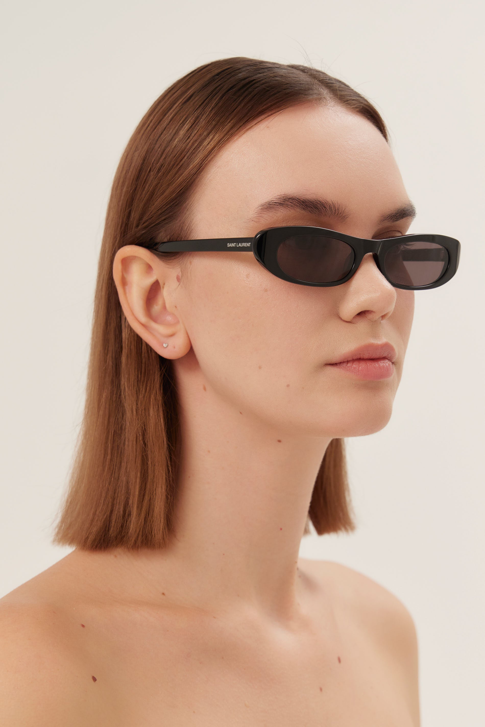 Occhiali da sole neri Saint Laurent SL 557 SHADE